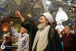 مراسم &laquo;استغاثه&raquo; در حرم مطهر رضوی