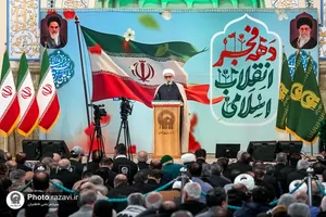 سخنرانی تولیت آستان قدس رضوی در راهپیمایی ٢٢ بهمن