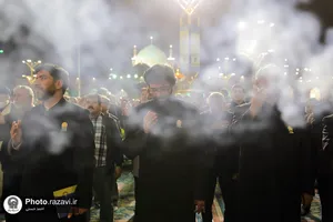 مراسم احیا شب نوزدهم ماه مبارک رمضان در حرم مطهر رضوی - 1