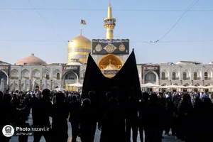 حال و هوای حرم مطهر رضوی در ایام شهادت امام رضا علیه&zwnj;السلام