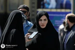 دیدار عوامل فیلم صیاد با تولیت آستان قدس رضوی