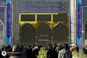 حال و هوای حرم مطهر رضوی در روز میلاد جوادالائمه علیه&zwnj;السلام