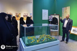 بازدید مدیران مدارس امام رضا علیه&zwnj;السلام از رواق خدمت حرم مطهر رضوی