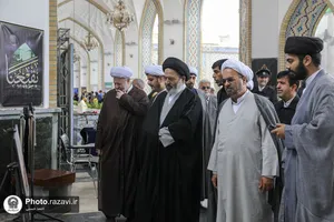 بازدید نماینده ولی&zwnj;فقیه در امور حج و زیارت از نمایشگاه &laquo;در آستان بقیع&raquo;