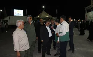 بازدید استاندار سمنان از موکب حضرت علی بن موسی&zwnj;الرضا (ع) در کنگره سه هزار شهید + تصاویر
