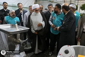 بازدید تولیت آستان قدس رضوی از مواکب خدمت&zwnj;رسان حرم امام رضا(علیه&zwnj;السلام)