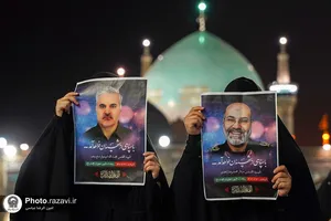 مراسم احیا شب بیست و سوم ماه مبارک رمضان در حرم مطهر رضوی - 3