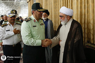 حرم امام رضا(ع) کے ولایت ہال میں عید غدیر کے جشن کا انعقاد