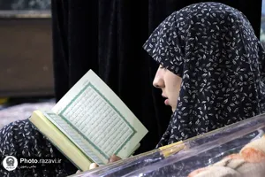 اعتکاف دانش&zwnj;آموزان دختر مدارس امام رضا(علیه&zwnj;السلام)