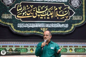 افتتاح موکب خادمان بخش کتب انوار حرم مطهر رضوی