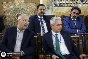 دیدار شرکت کنندگان بیست و هشتمین اجلاسیه سازمان اکو با تولیت آستان قدس رضوی-1