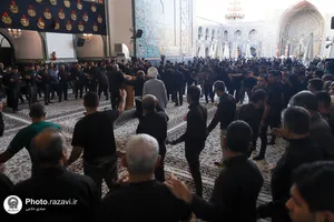 هیئت عزاداران بوشهری در حسینیه حرم