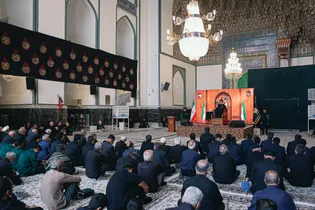بزرگداشت شهدای هفتم تیر در حرم مطهر رضوی