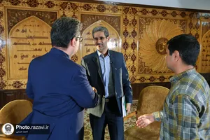 مصاحبه تصویری با معاون کتابخانه&zwnj;های سازمان کتابخانه&zwnj;ها، موزه&zwnj;ها و مرکز اسناد آستان قدس رضوی
