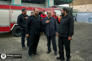 بازدید مدیرعامل بنیاد کرامت رضوی از مواکب دهه آخر صفر