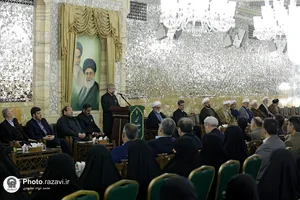 مراسم معارفه مدیرعالی حرم مطهر رضوی