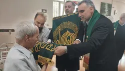 حرم رضوی در دل سالمندان آذرشهری/ عکس
