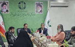 نشست مشترک مدیر کانون‌های خدمت رضوی بوشهر و مدیرکل حفاظت محیط‌زیست استان برگزار شد