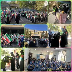 چهارشنبه هاى رضوی به جمع نونهالان مدرسه ١٣ آبان تبریز رسید