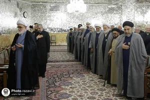اعطای احکام سرکشیک&zwnj;ها و معاونان کشیک خدام حرم مطهر رضوی