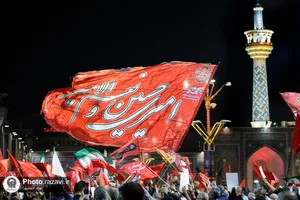 آئین بزرگداشت رهبر شهید انقلاب اسلامی در حرم مطهر رضوی-4
