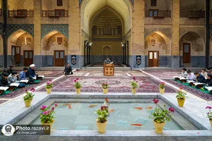 محفل انس با قرآن ویژه مدارس امام رضا(علیه&zwnj;السلام) در حرم مطهر رضوی