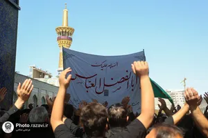 عزاداری روز شهادت امام رضا علیه&zwnj;السلام در حرم مطهر رضوی-2