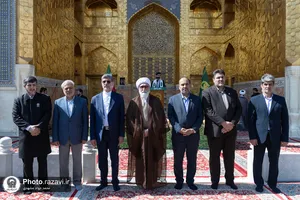 آیین آغاز سال تحصیلی مدارس در حرم مطهر رضوی