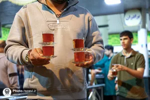 چایخانه حرم مطهر رضوی در ماه مبارک رمضان