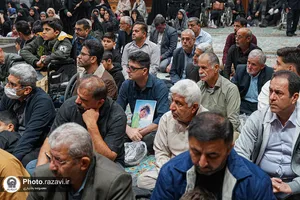تشرف خانواده شهدا و جانبازان لامرد فارس به حرم مطهر رضوی
