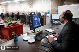 پاسخگویی تلفنی مدیر امور زائرین بنیاد کرامت رضوی به مخاطبان سامانه ۱۳۸