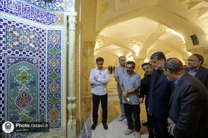 بازدید قائم&zwnj;مقام تولیت آستان قدس رضوی از پروژه زیرسطحی امام حسین علیه&zwnj;السلام
