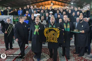 راه&zwnj;اندازی موکب کفشداران حرم مطهر رضوی در ملک آباد