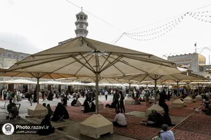 سایه بر سر زائران امام مهربانی