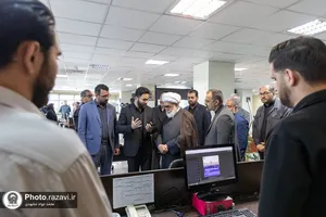 بازدید تولیت آستان قدس رضوی از موسسه فرهنگی قدس