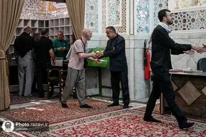 تشرف زائران کشورهای روسیه, قزاقستان و ازبکستان به حرم مطهر رضوی
