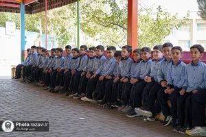 شروع سال تحصیلی در مدارس ابتدایی امام رضا علیه السلام