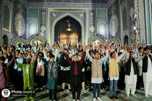 مراسم تحویل سال 1402 در حرم مطهر رضوی - 3