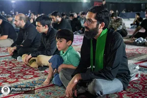 مجلس عزای سیدالشهدا در موسسه جوانان آستان قدس رضوی
