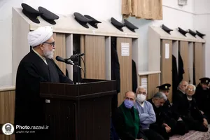 حضور تولیت آستان قدس رضوی در کشیک خانه دربانان