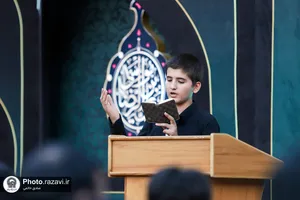 عزاداری هیئت های مذهبی سراسر کشور در حسینیه حرم