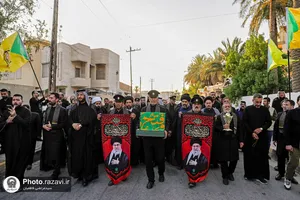 حضور کاروان سفیران امام رئوف علیه&zwnj;السلام در شهر کوت

