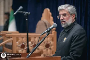 عزاداری اصناف و بازاريان مشهد در حرم مطهر رضوی