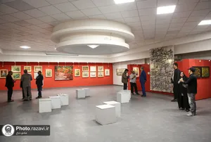 نمایشگاه نقاشی-خط پیرنگ پرواز