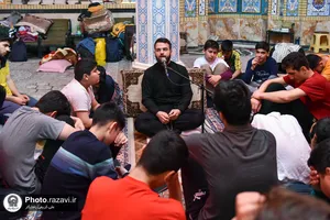 اعتکاف نوجوانان رضوی -1