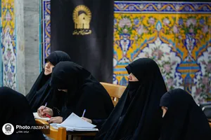 حضور آیت&zwnj;الله&zwnj; علم&zwnj;الهدی در مدرسه تابستانی دارالعلم