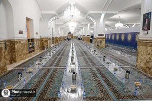 ضیافت اکرام حرم مطهر رضوی