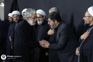 آئین بزرگداشت رهبر شهید انقلاب اسلامی در حرم مطهر رضوی