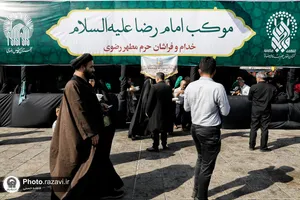 موکب امام رضا علیه&zwnj;السلام در قم