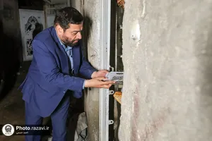 توزیع غذای گرم بین سیل زدگان منطقه طرق مشهد